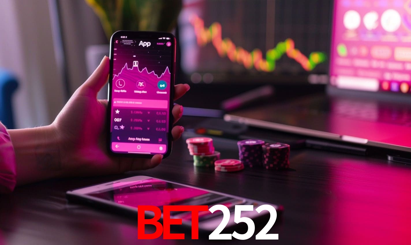 Comparação APP mobile vs versão web da BET252